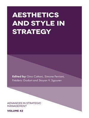 cover image of Aesthetics and Style in Strategy